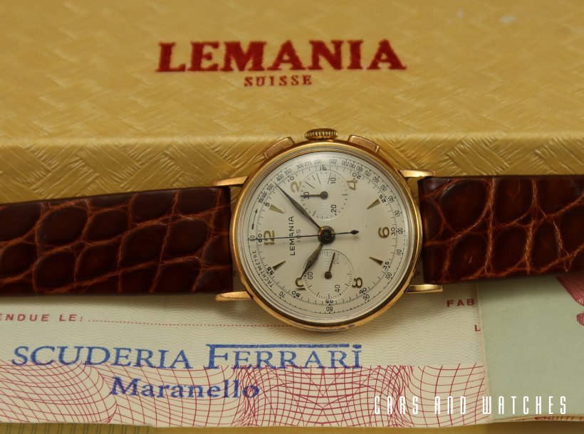 Lemania 105 Chrono for Ferrari