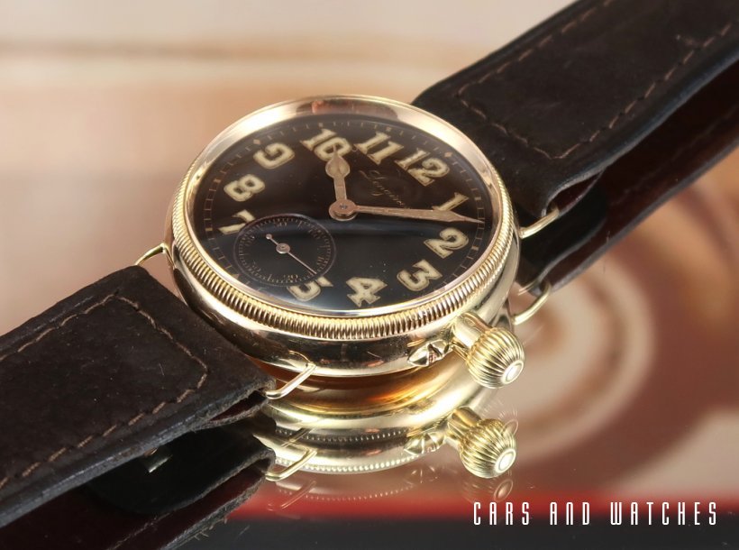 Ultra rare Longines 18K FB Case from 1919