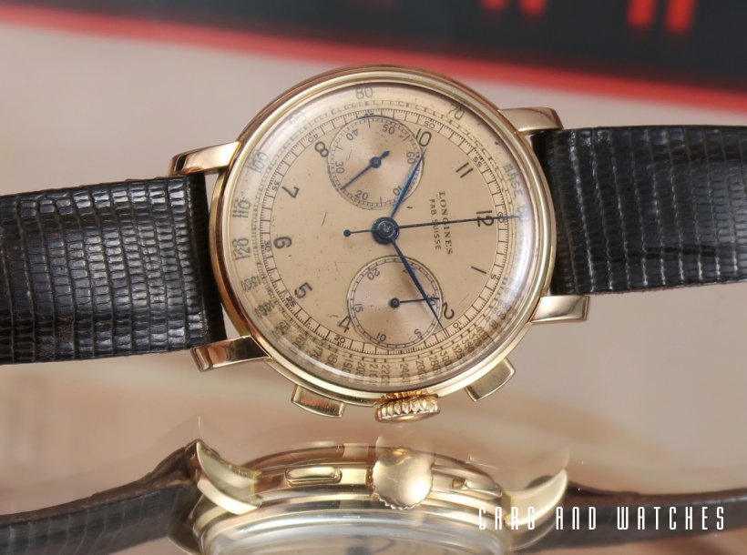 Longines 13ZN in 18K Pink Gold from 1944