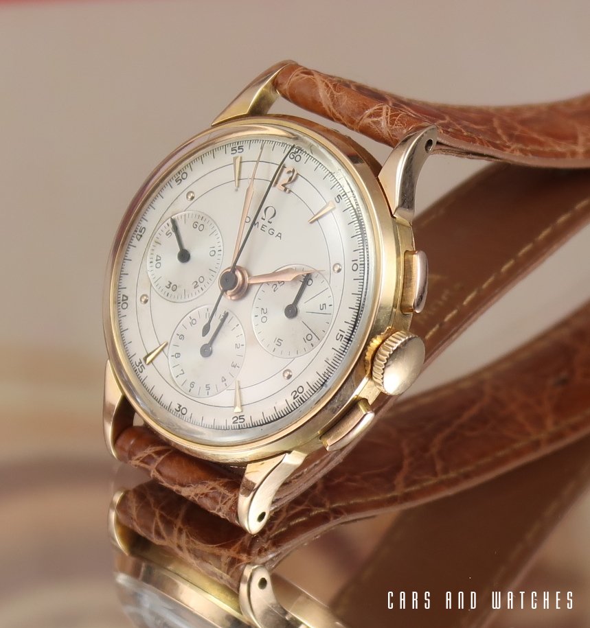 Omega 18K Pink Chronograph 27Chro | Watches | Cars and Watches