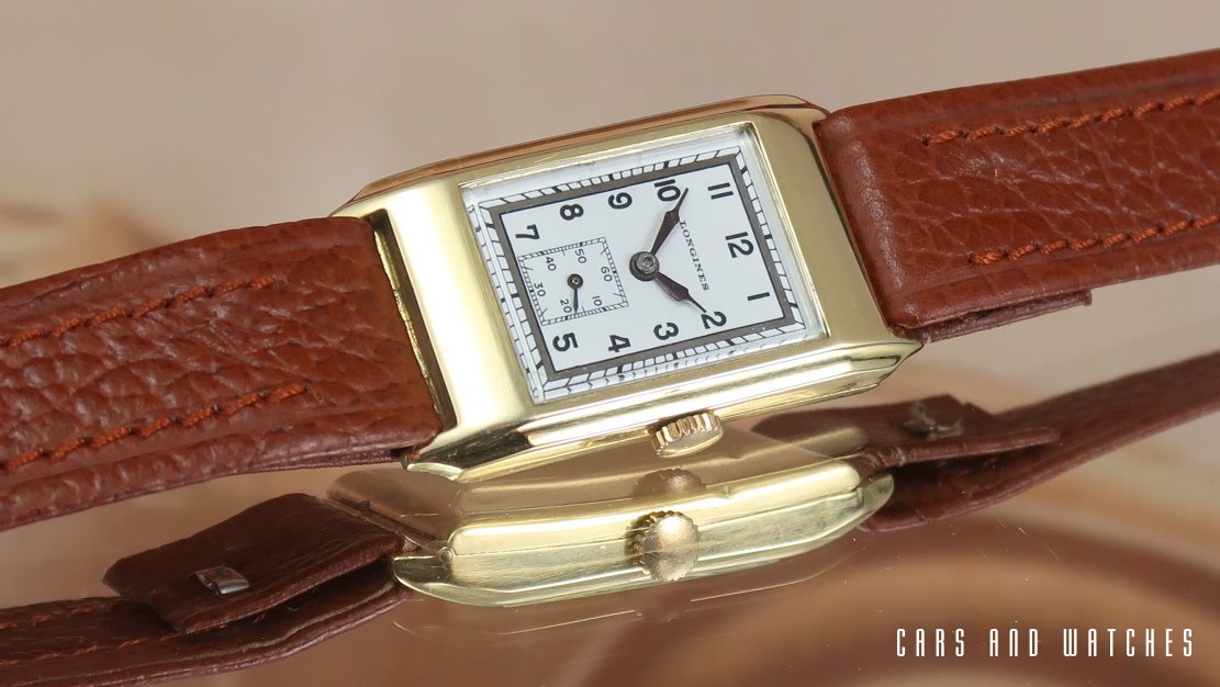 Longines Tank watch with rare enamel dial | Watches | Cars and Watches