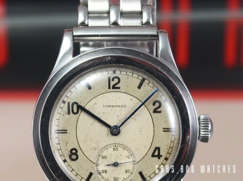 Longines Tre Tacche 35mm Step with rare dial