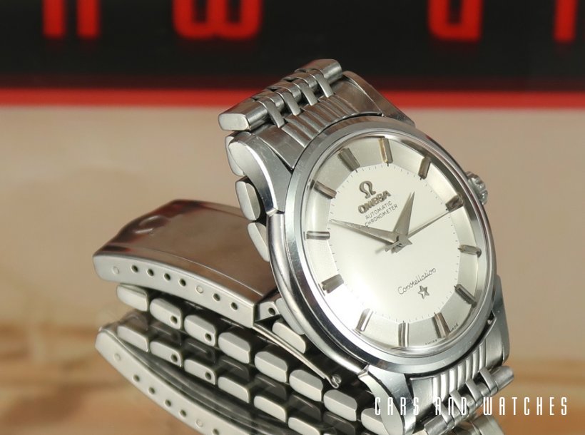 Unpolished Omega Constellation Pie-Pan no lume dial