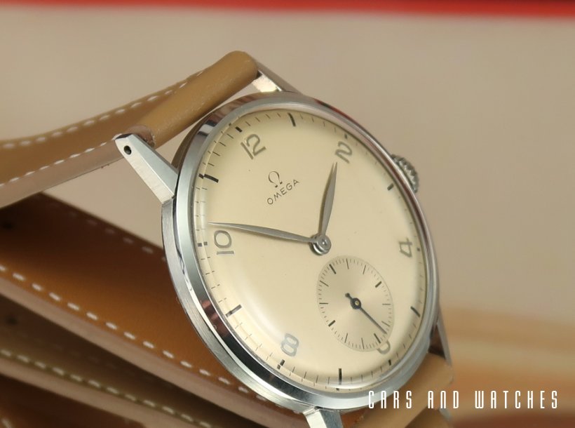 Mint 40's Omega Oversize with rare dial