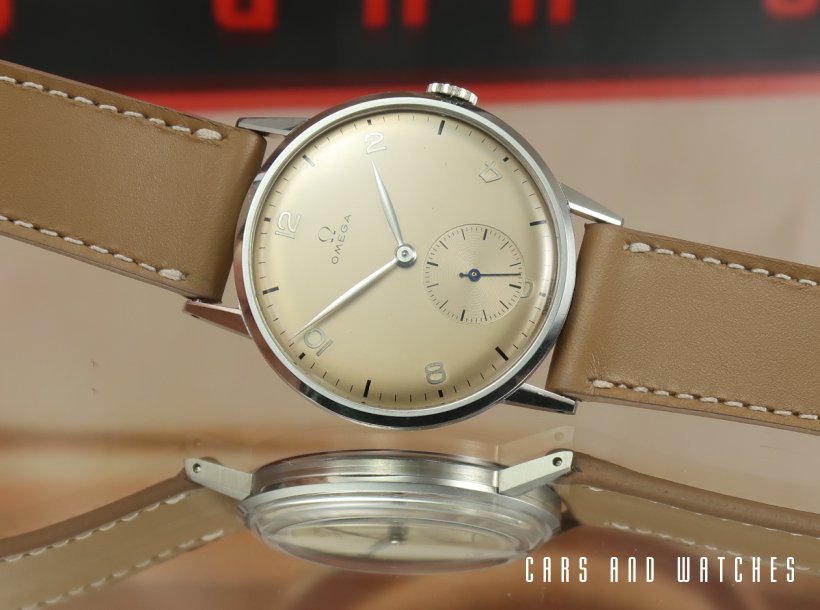 Mint 40's Omega Oversize with rare dial