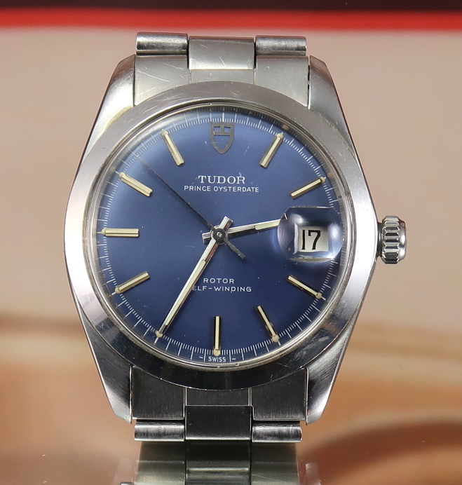 Tudor Prince Oysterdate Blue dial from 