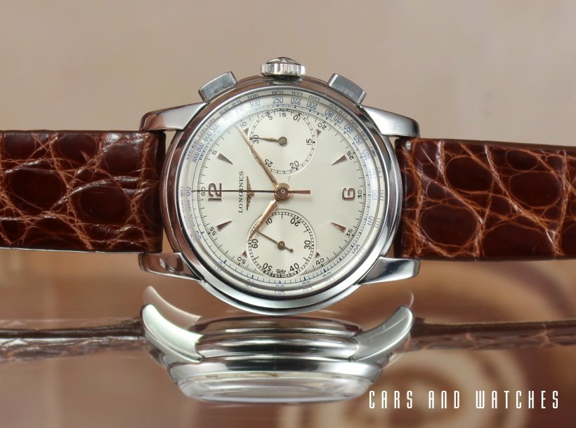 Rare Longines 30CH Flyback chrono with special case