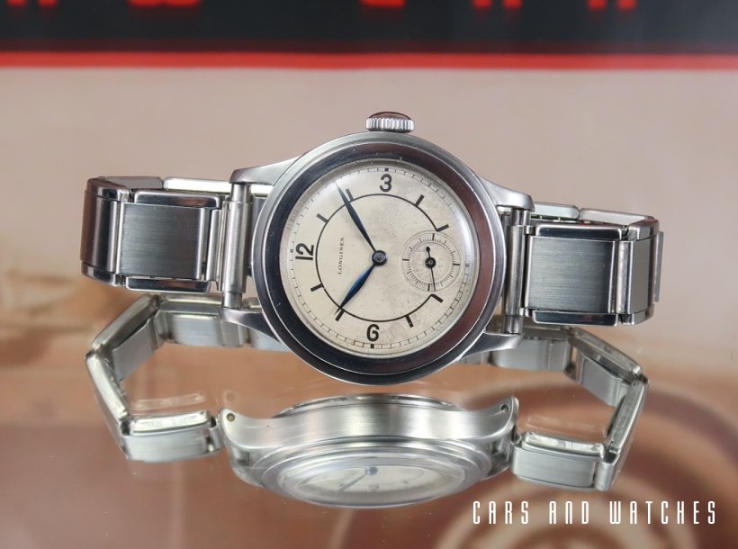 Longines Tre Tacche 35mm with rare Sector dial