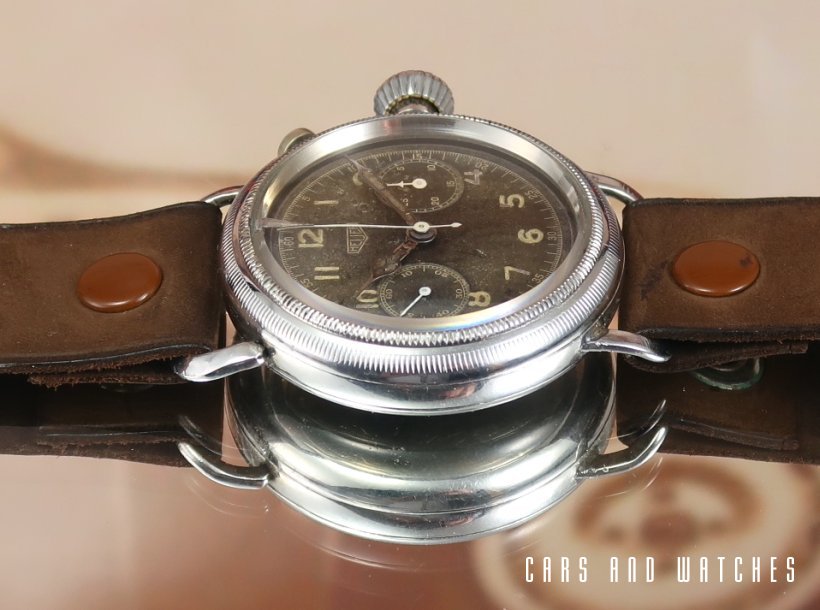 Super rare Heuer oversize Pilot's chrono from the 30's