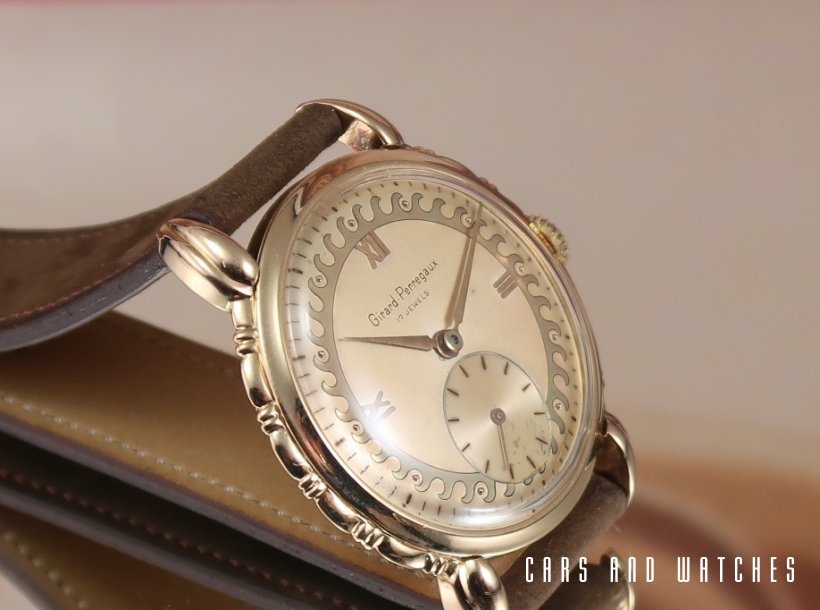 Super fancy 1950's Girard Perregaux dress watch 