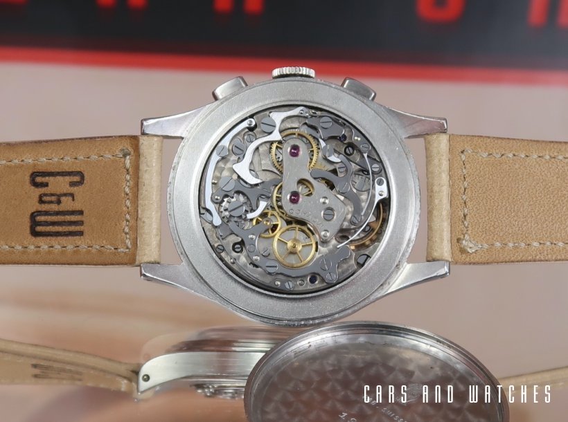 Rare Tiffany / Movado Breguet 90M Step Case Chronograph
