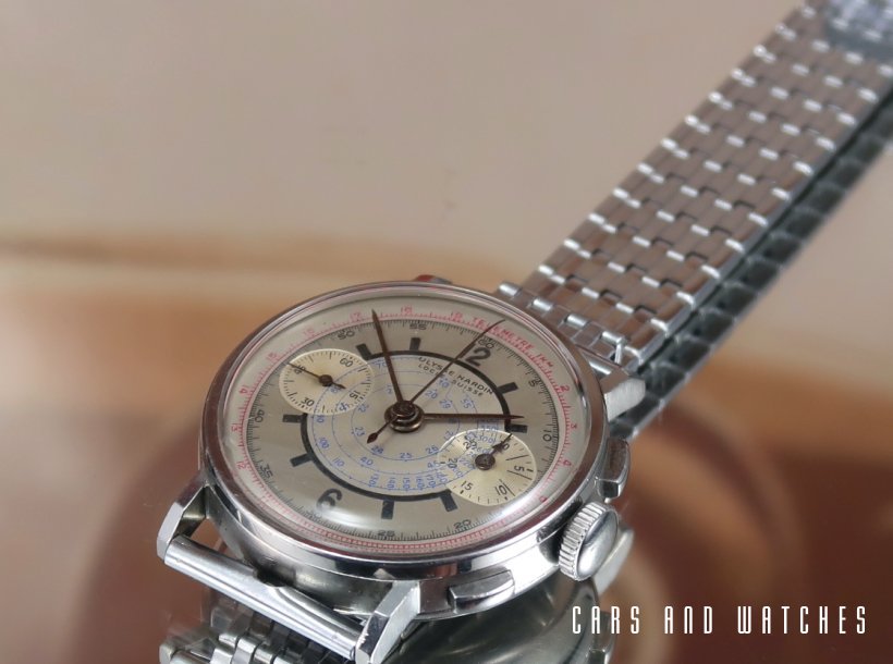 Ulysse Nardin Chrono with rare Sector dial end 30's