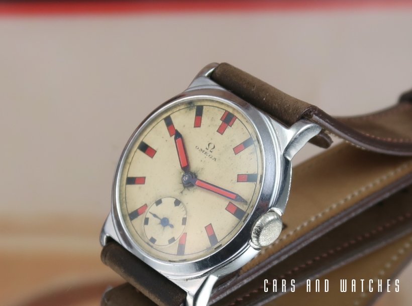 Unique Red Omega CK785 'Foibos' from the 30's