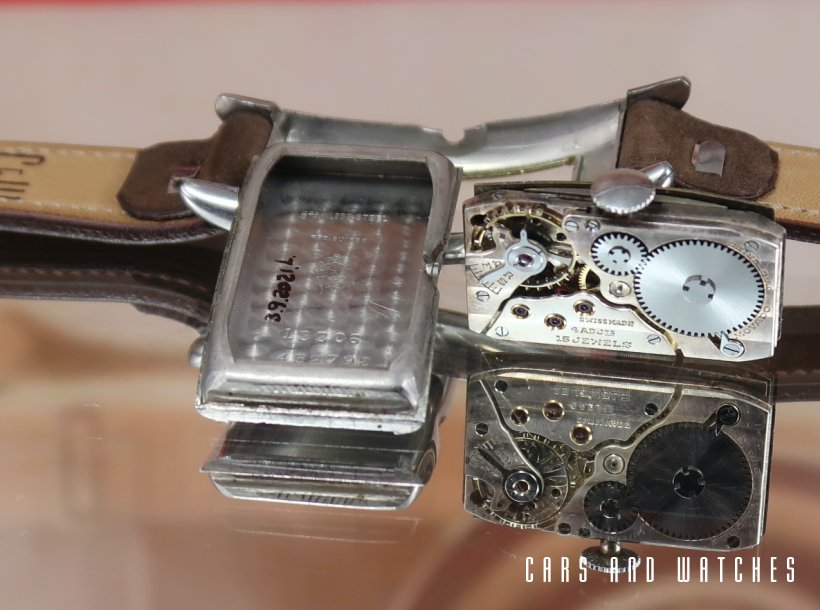 Movado Curvex Breguet dial for Hardy Bros 1930's